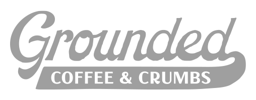 Grounded Coffee & Crumbs Logo